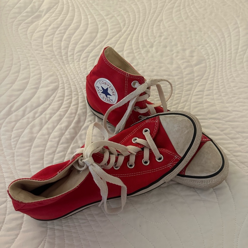 Converse Red Sneakers